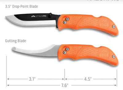 Couteau lames interchangeables "RazorPro G" - Outdoor Edge