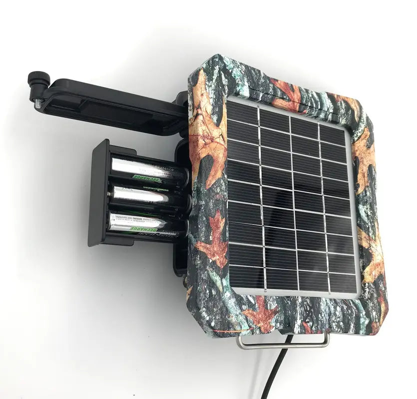 Solar battery for hunting camera 