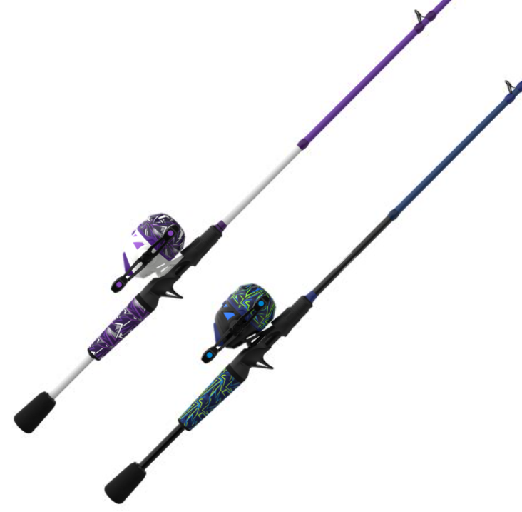 Canne à Pêche Zebco Rambler + Moulinet – 160 Cm, 2 Pièces – Pré-enroulée Ligne 3,6 Kg – Idéal Débutants, Enfants