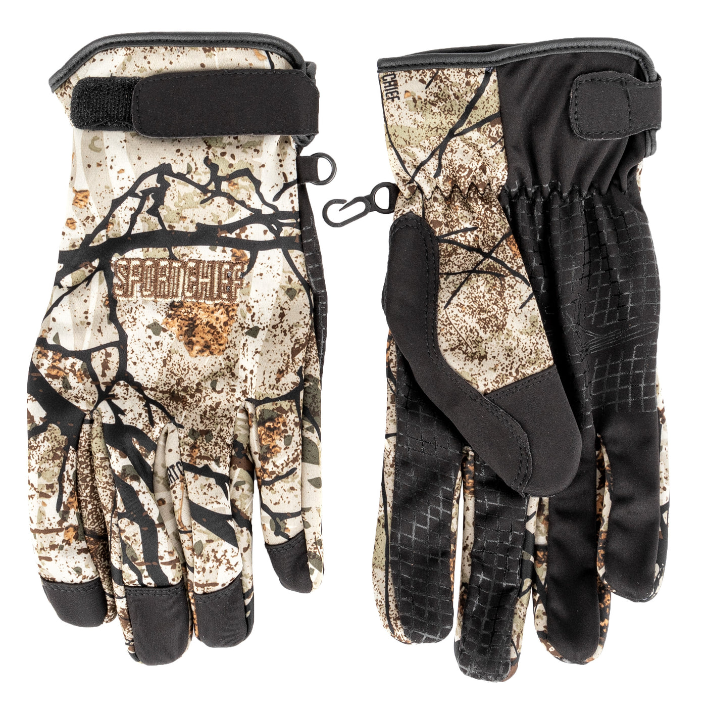 LXS stretch hunting gloves multiple camos