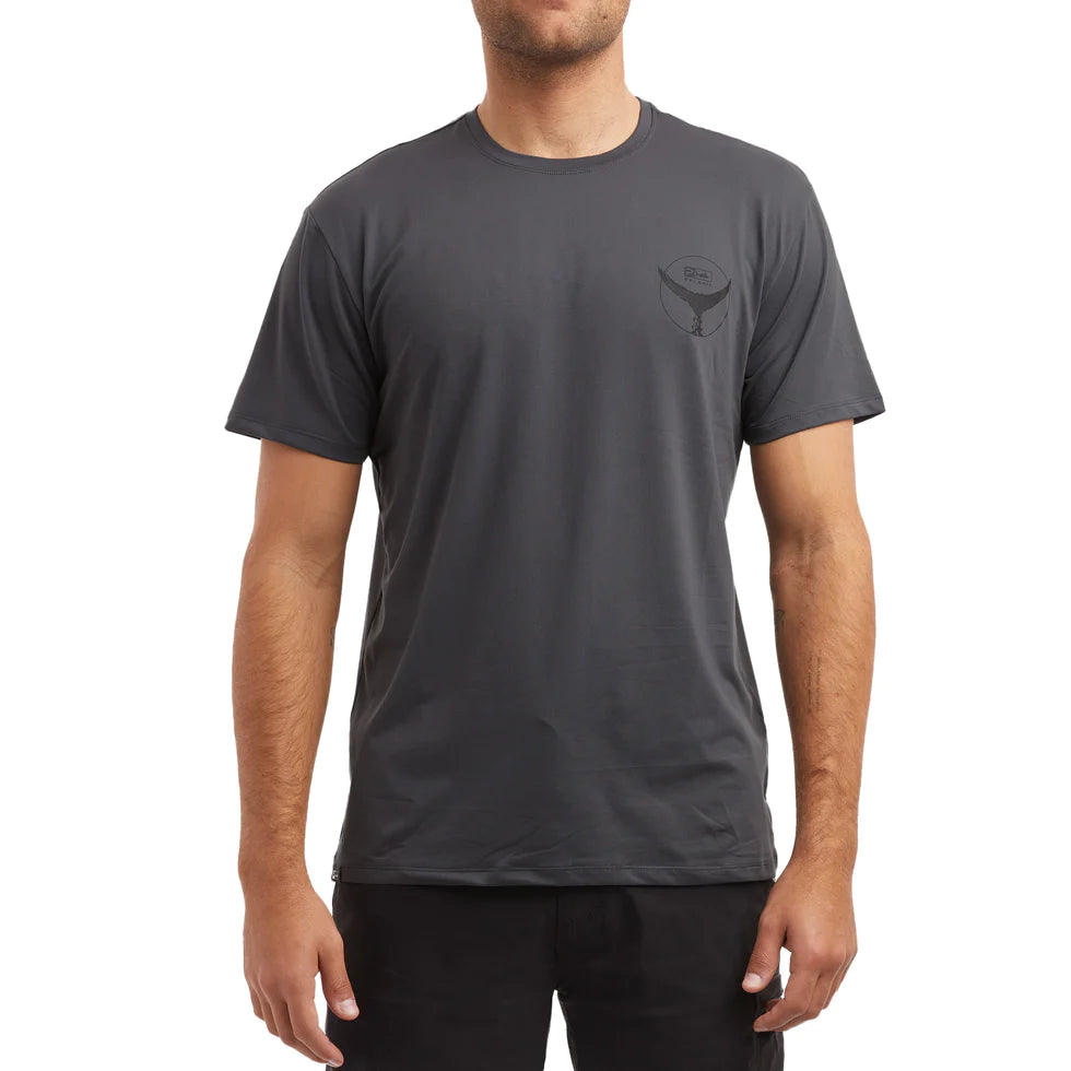 Stratos men's short-sleeved shirt - Pelagic