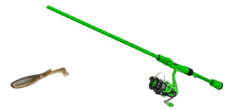 13 Fishing Radioactive Fishing Rod and Reel Combo  Ecotone