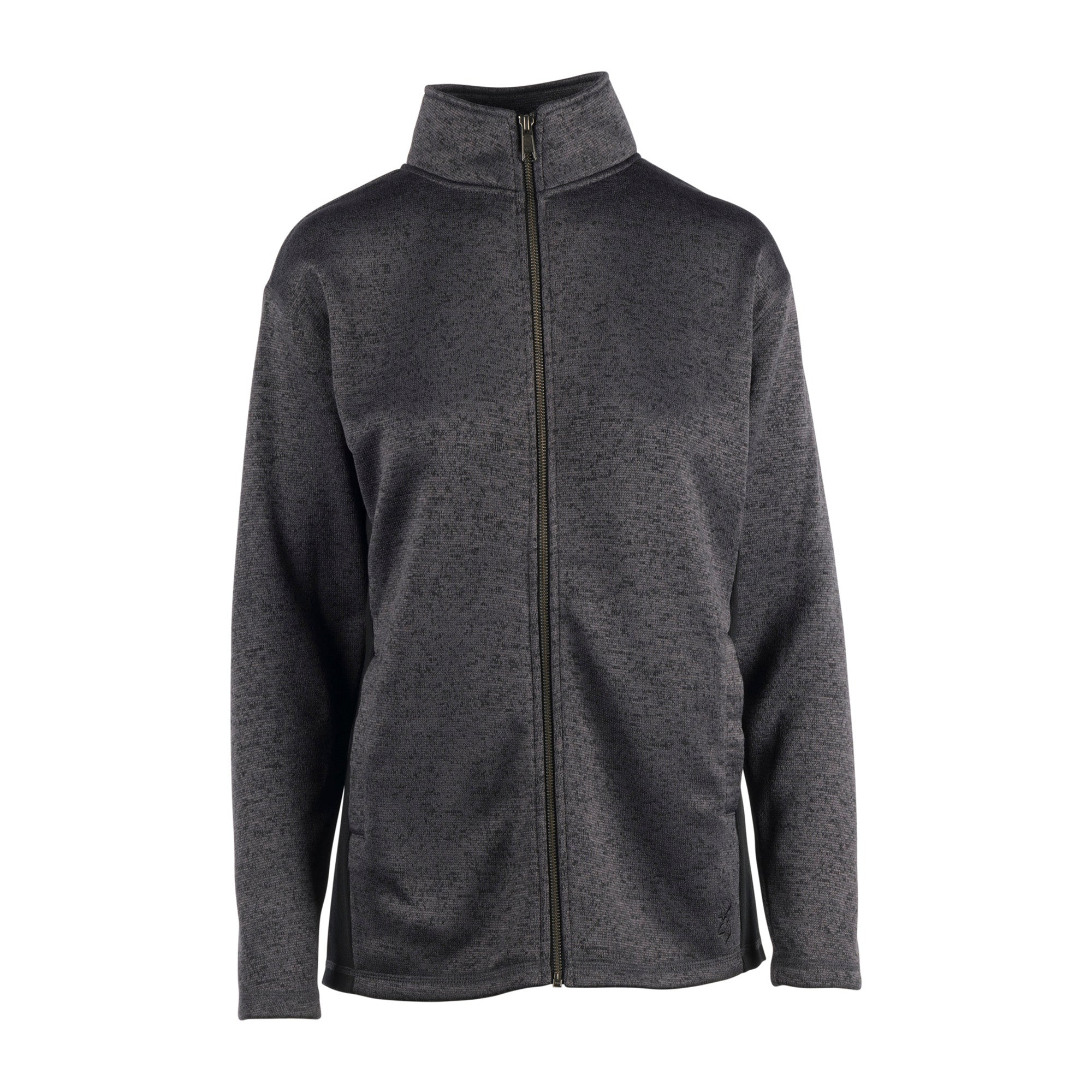 Browning Women's Palm Sweater 2.0 | Heather Knit Full Zip Sweater With Hand Warmer Pockets, For Outdoor & Casual Wear - View #9