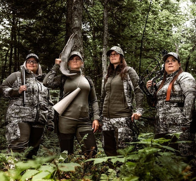 The Filles de Bois X Sportchief collection: A revolution in women's hunting clothing