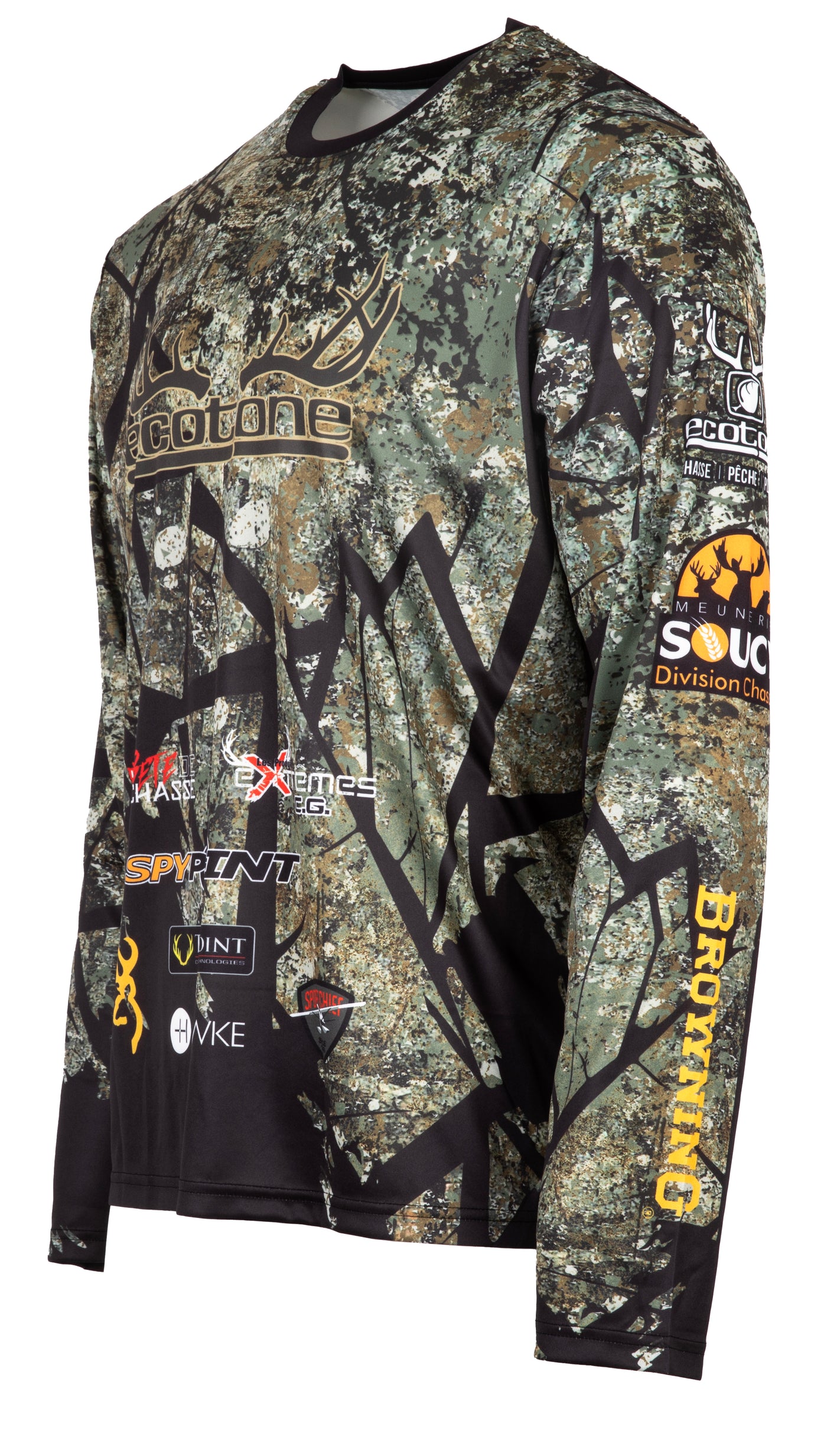 Chandail de chasse homme "logos de marques" Team - Ecotone