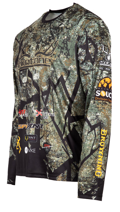 Chandail de chasse homme "logos de marques" Team - Ecotone