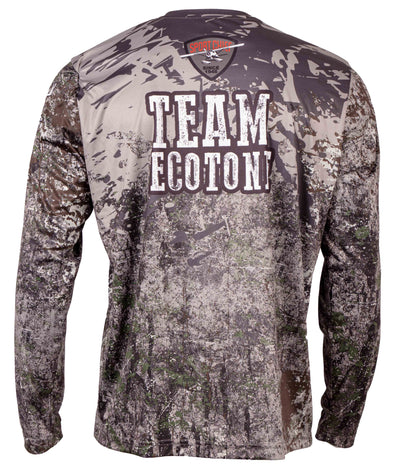 Chandail chasse "logos de marques" Team - Ecotone