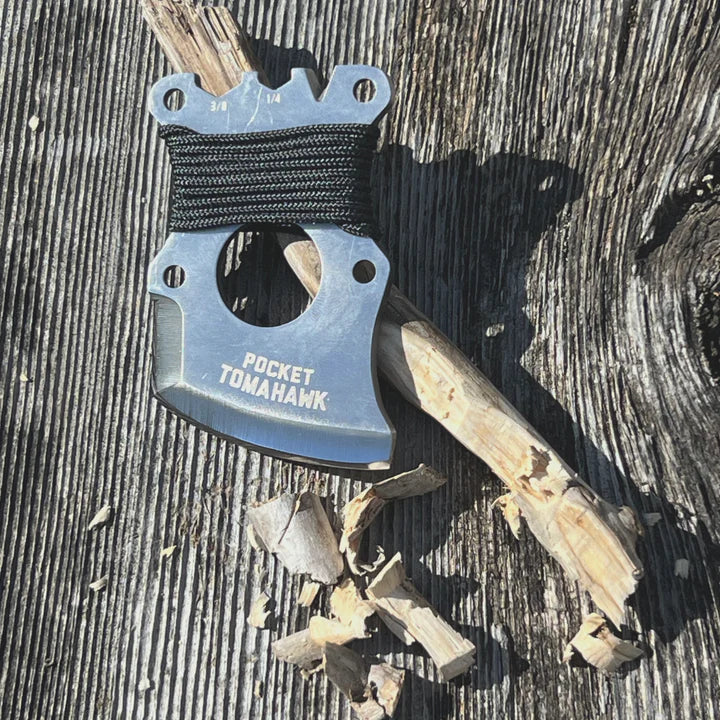Tomahawk de poche tête de hache de survie ultracompacte - Lucky Jack