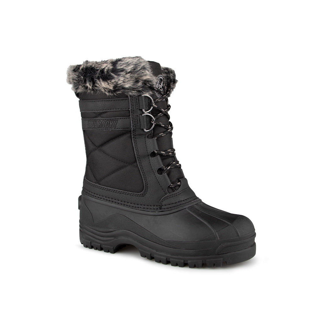 Bottes d’hiver Blue Rocky FLOXY femmes. Chaleur et traction pour la chasse et les randonnées hivernales en forêt.
