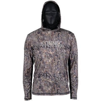 Sweater with anti-mosquito net for men's hunting - CONNEC