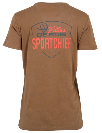 Chandail manches courtes chasse Filles de Bois femmes  - Sportchief