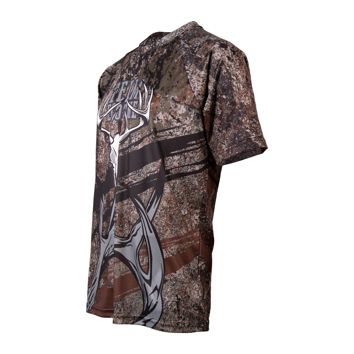 Men's short-sleeved "Team Ecotone hunting" camo T-shirt The Ripper