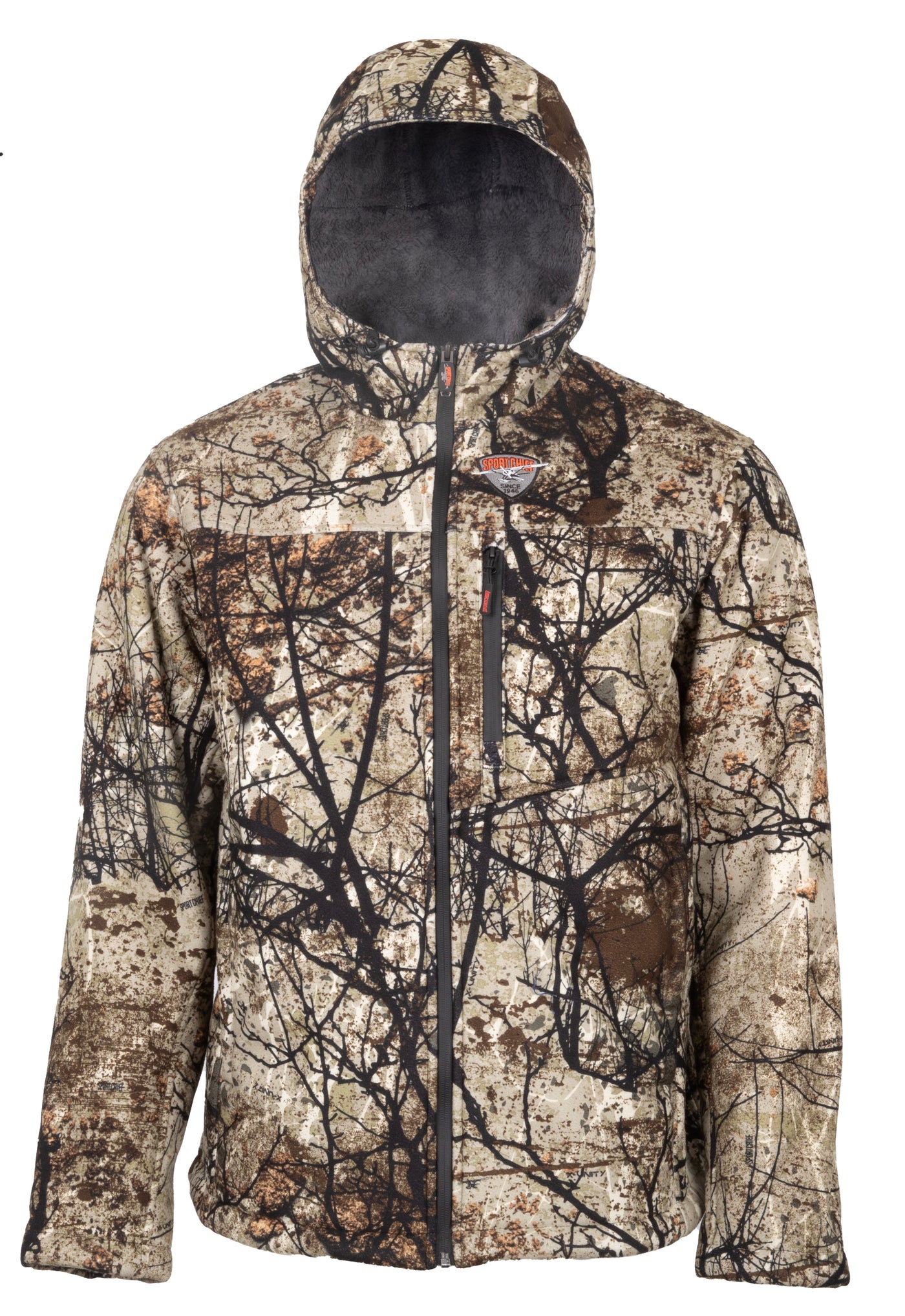 Nouveauté - Manteau de chasse Dynamo 2.0 homme camouflage X-Unity Light. Silence, confort et technologies avancées pour l’orignal, chevreuil et ours. Ajoutez une couche de base pour plus de chaleur.