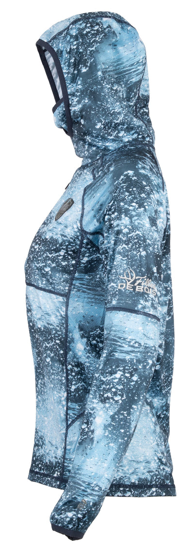 Chandail à capuchon femme "Omble" collection Filles de Bois - Sportchief