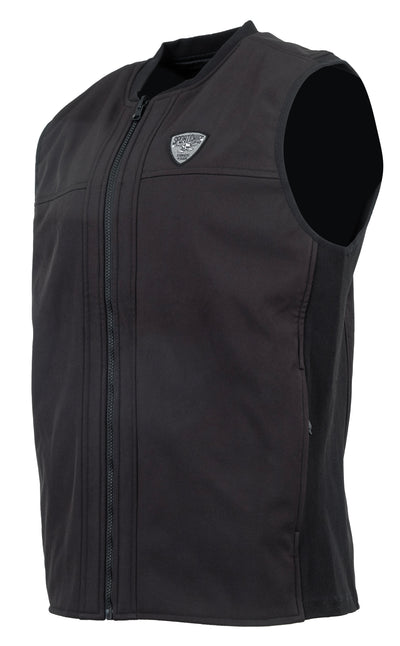 Veste chauffante Strato Homme : chaleur réglable, autonomie 8h, tissu softshell déperlant. Confort idéal chasse et plein air.