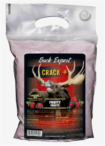 Minéraux "Crack +" orignal ou chevreuil - Buck Expert