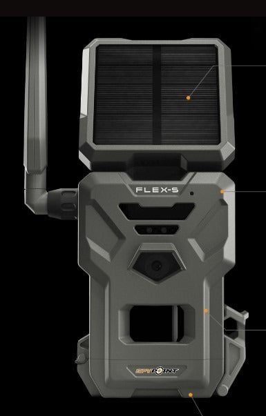 SPYPOINT "FLEX-S" Cellular and Solar Hunting Camera