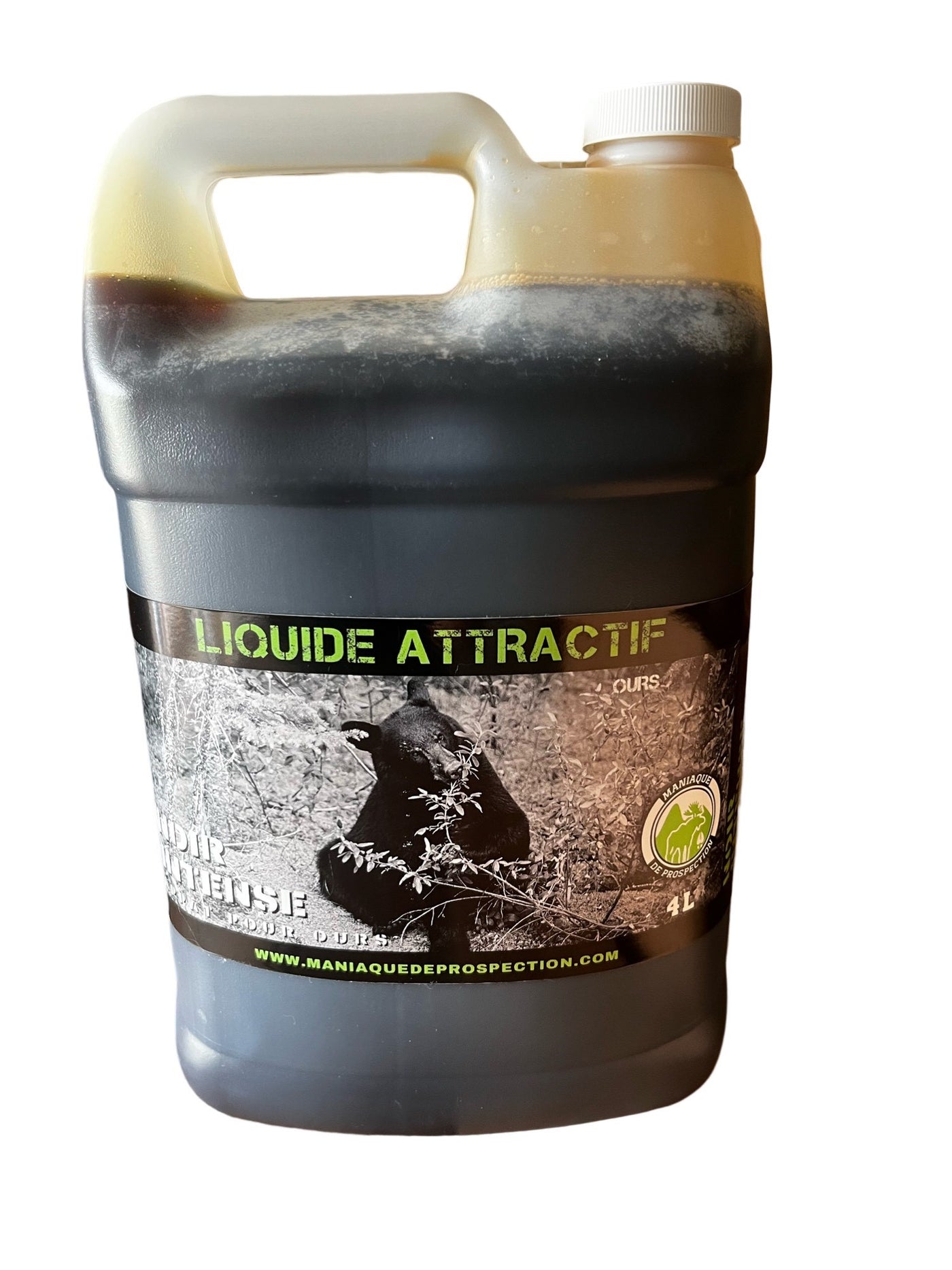 Liquide attractif noir intense ours - Maniaque de Prospection