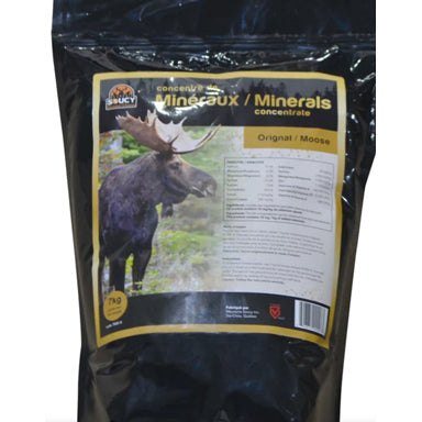 Concentrated minerals attract moose or deer - Soucy Milling