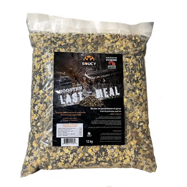 Formule " Last Meal "  pour chevreuil élaborée par Meunerie Soucy Format de 12kg