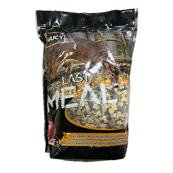 Formule " Last Meal "  pour chevreuil élaborée par Meunerie Soucy Format de 3 kg ou 12kg