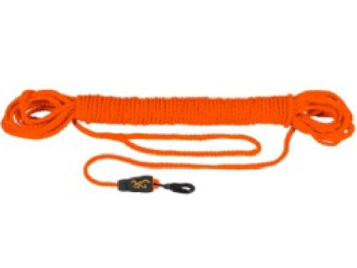 Corde d'entraînement orange 50 pi pour chien - Browning