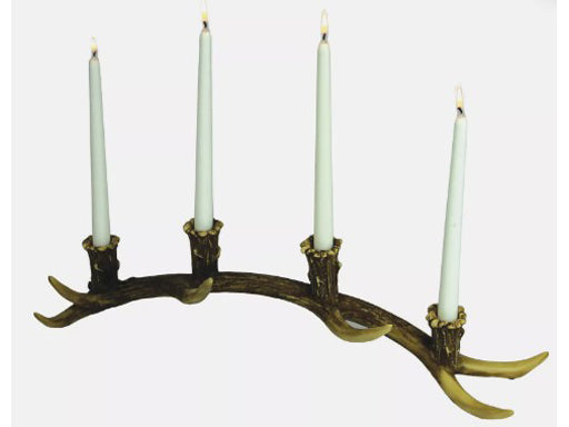 Candle holder for 4 candles 22" deer antler - River's Edge