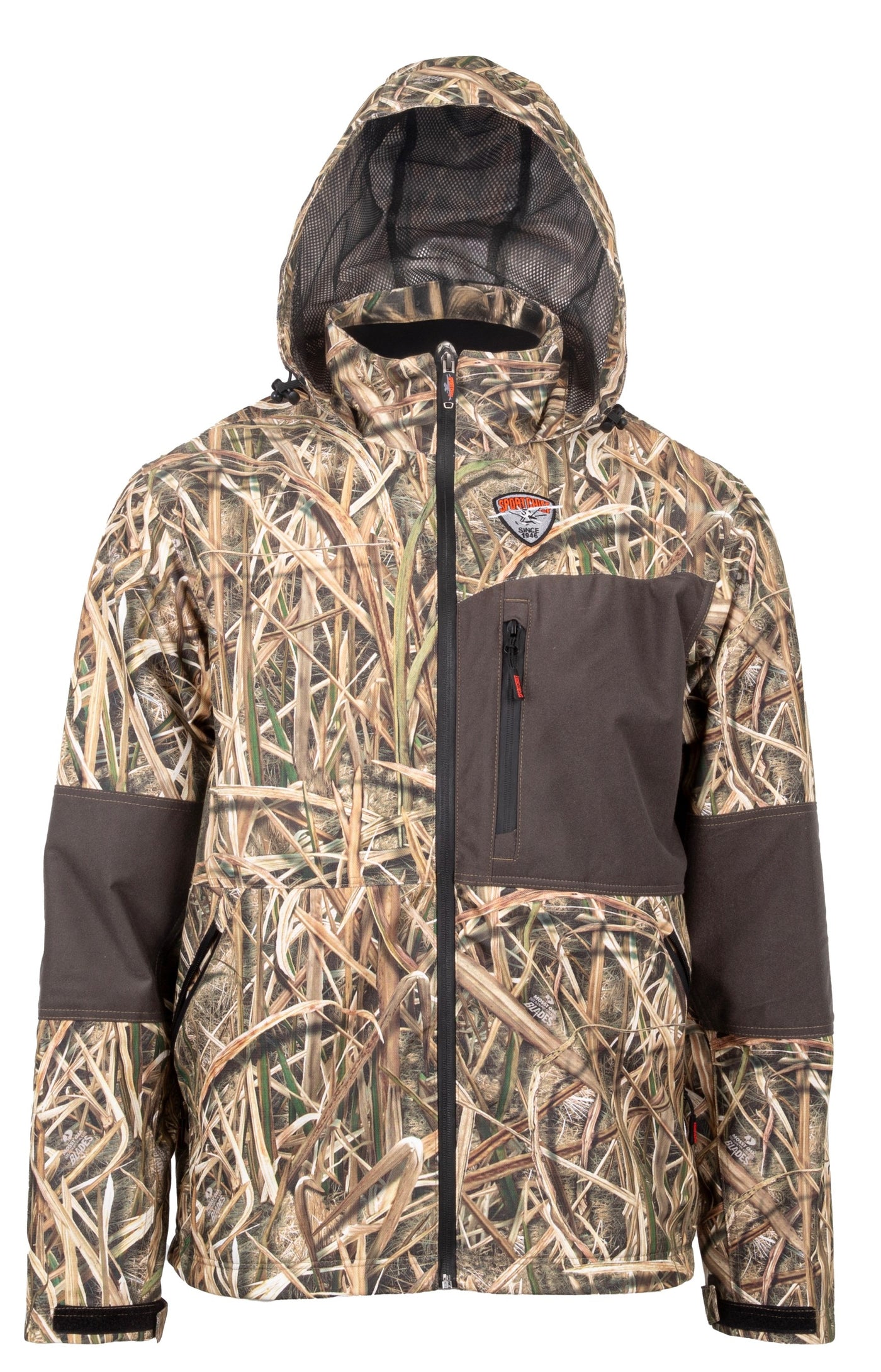 Manteau de chasse "Express 2.0" camo Mossy Oak Blades homme  - Sportchief