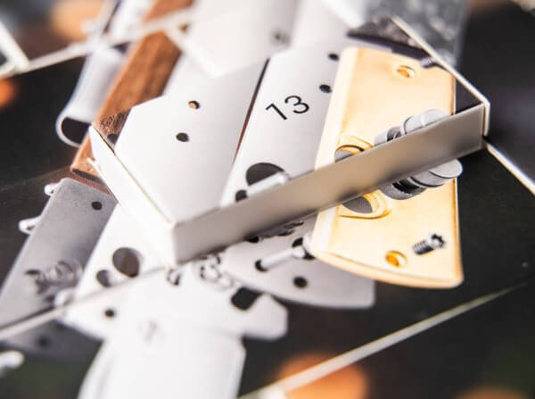 Advent Calendar 2025 Urban Trapper complete kit functional folding knife - Böker