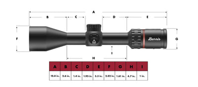 Télescope de visée Fullfield 2.5- 10x42 - Burris