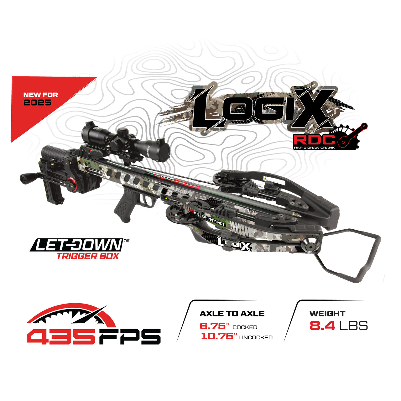 Arbalète de chasse "Logix 435" - Killer Instinct