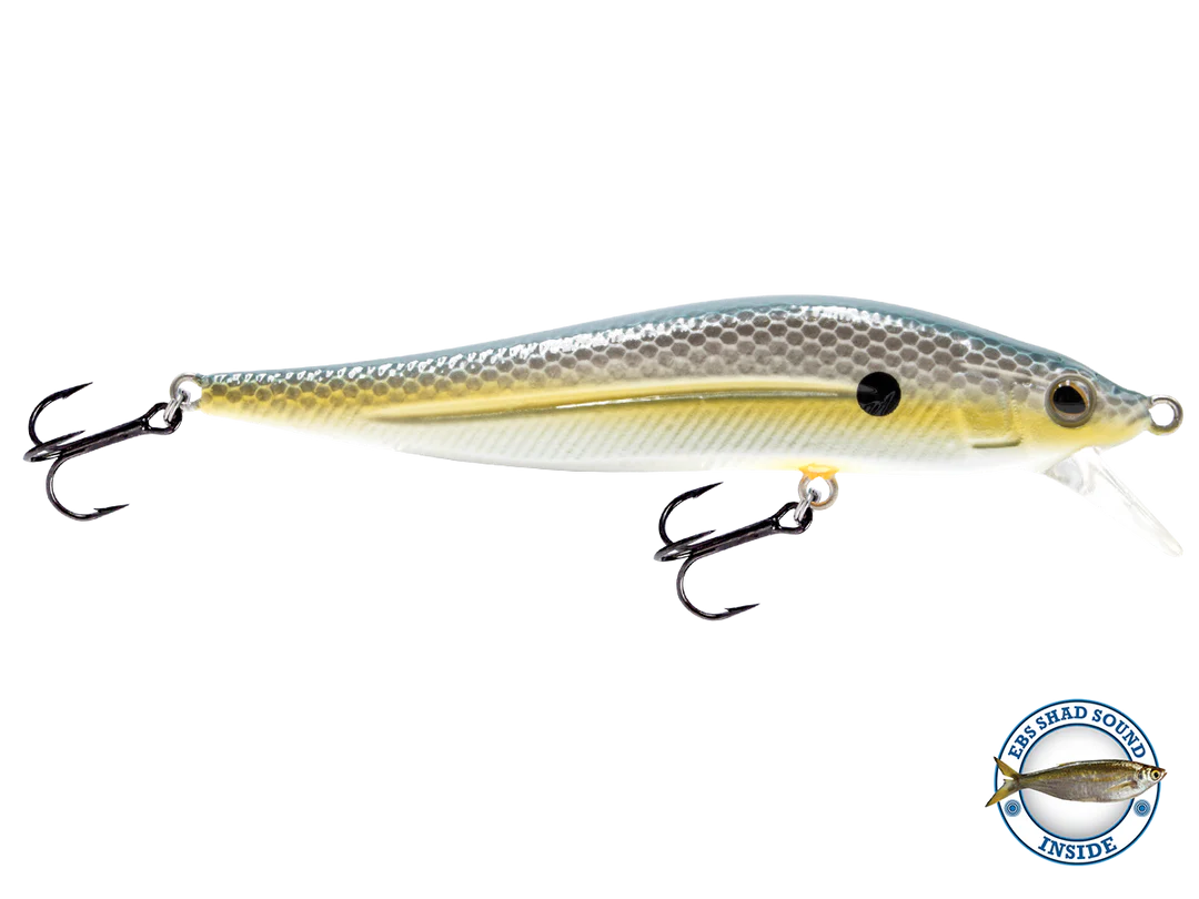Leurre pour poisson JerkMaster Jr. FW avec son par Livingston créé par des québécois