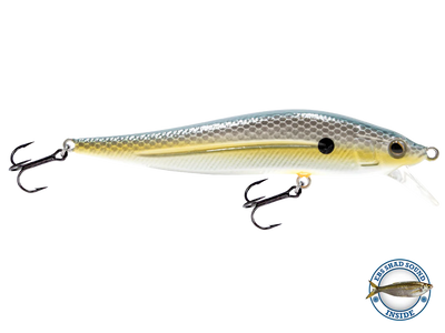 Leurre pour poisson JerkMaster Jr. FW avec son par Livingston créé par des québécois