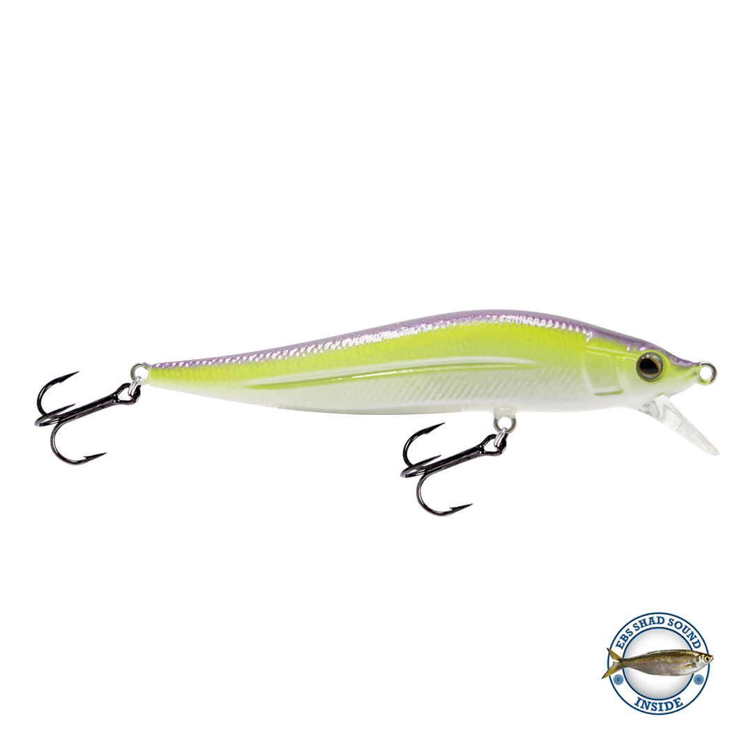 Leurre pour poisson JerkMaster Jr. FW avec son par Livingston créé par des québécois