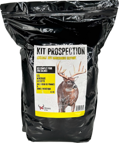 Prospecting kit for moose or deer exclusivity - Extrêmes C.G. Products