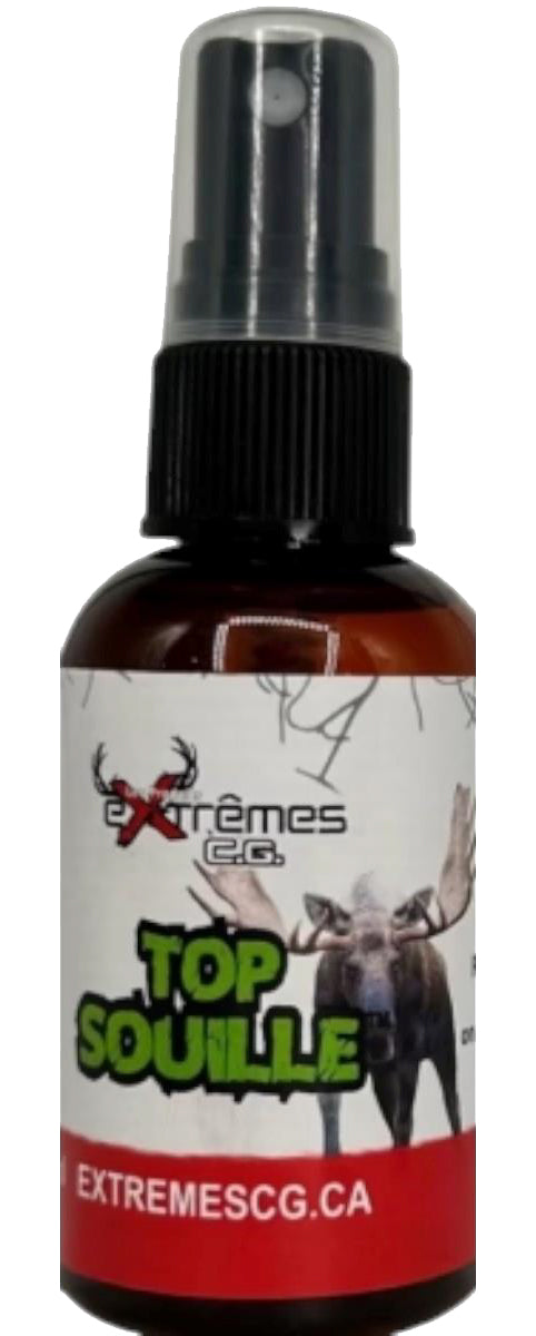 Leurre Top Souille attirer orignal - Produits Extrêmes C.G.