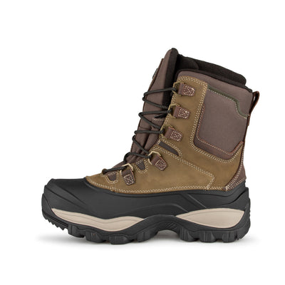 Bottes d’hiver Browning Blizzard. Isolation feutre 8 mm RadiantTex, cuir huilé et nylon 600D, chaleur, confort et traction supérieure.
