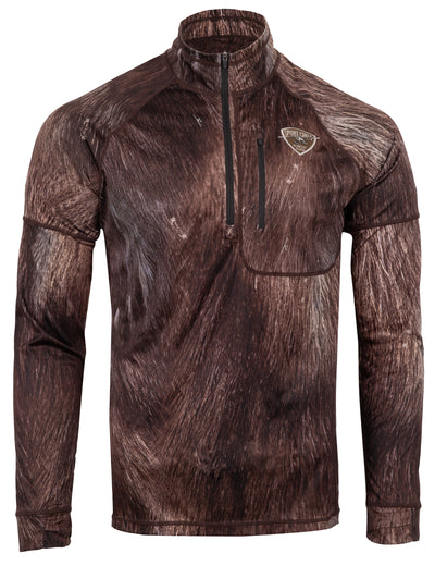 Men's Moose Camo Hunting Sweater "HUNT" Jason Tremblay Morneau Edition - Sportchief
