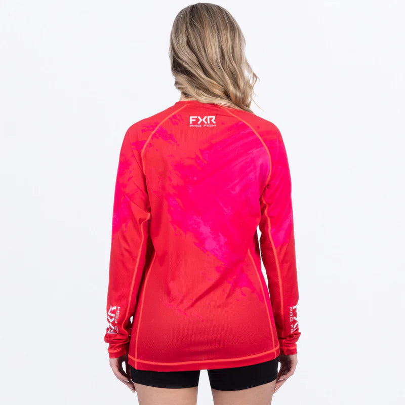 Women's Derby Swell Air UPF Fishing Jersey - FXR