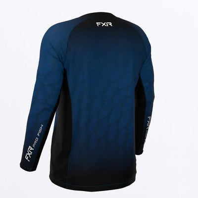 Men's long sleeve sweater "UPF BIG TREBLE AIR" blue - FXR