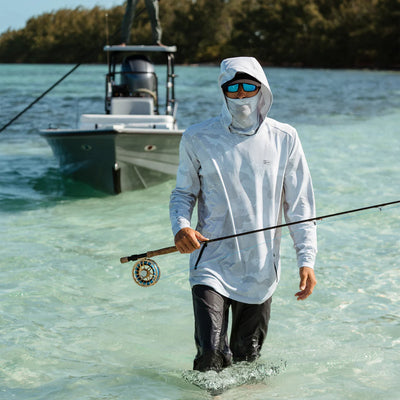 Chandail à capucnon de pêche Exo-Tech homme - Pelagic