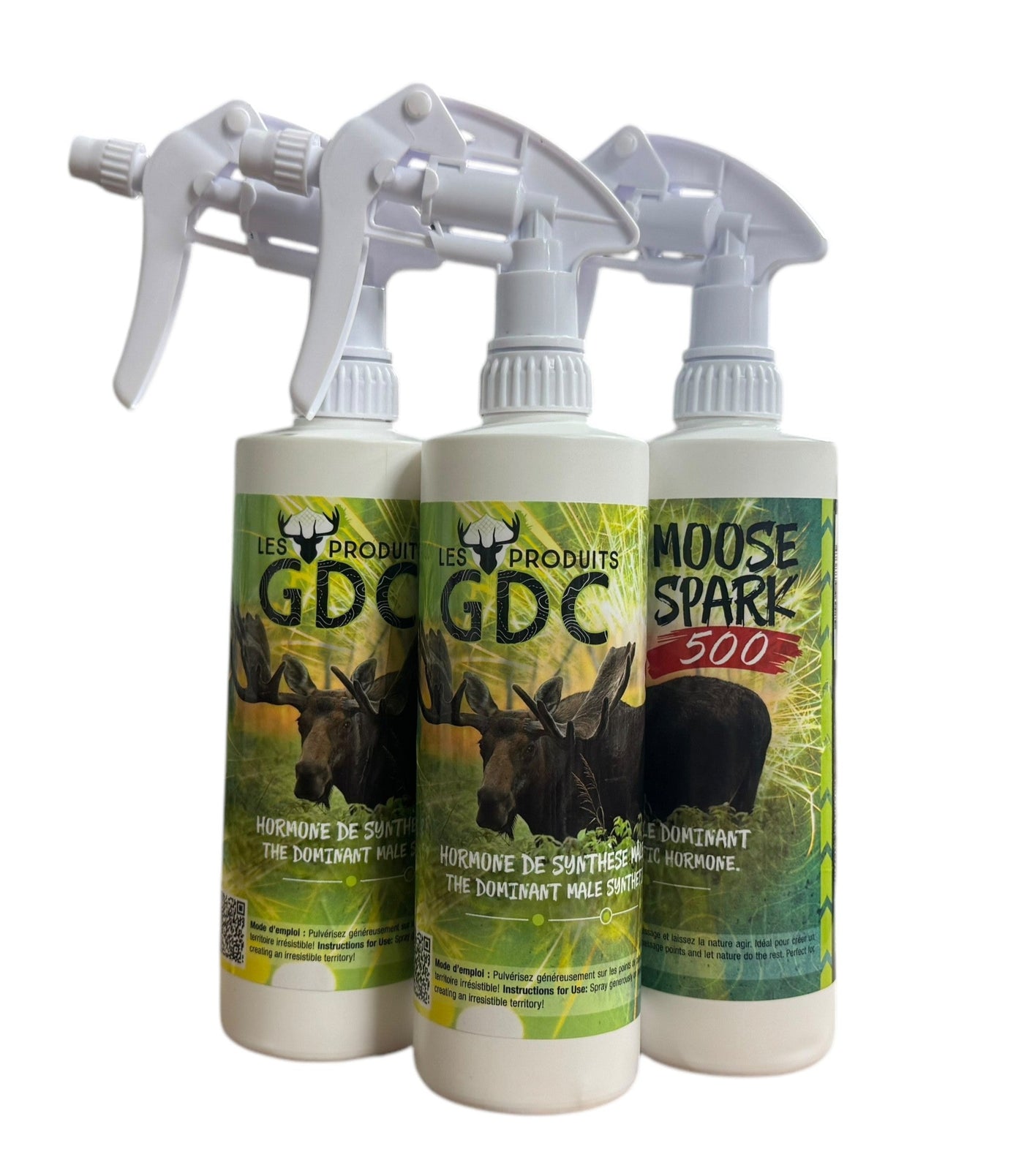 Phéromone synthétique pour mâle ou femelle orignal 500ml de Glands de chêne
