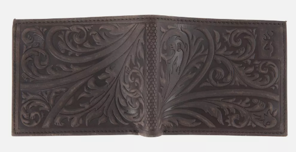 Citori® wallet in genuine leather with engraving - Browning