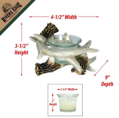 Deer Antler Candle Holder - River's Edge