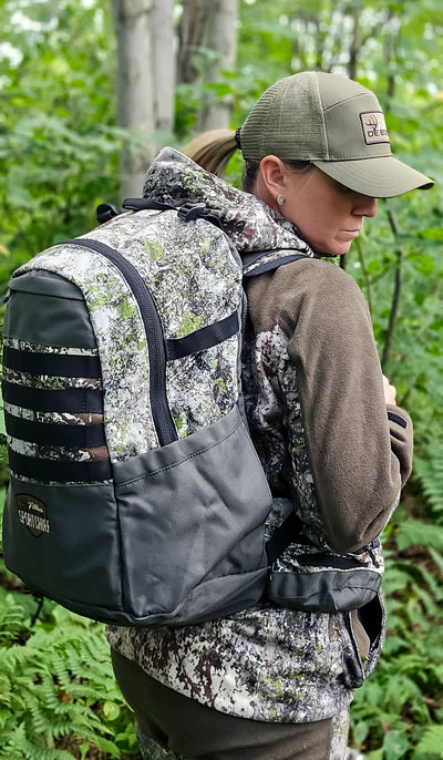 Sac à dos Quest 26 litres 19x15x6" avec sangles rembourrées Collection Filles de bois 