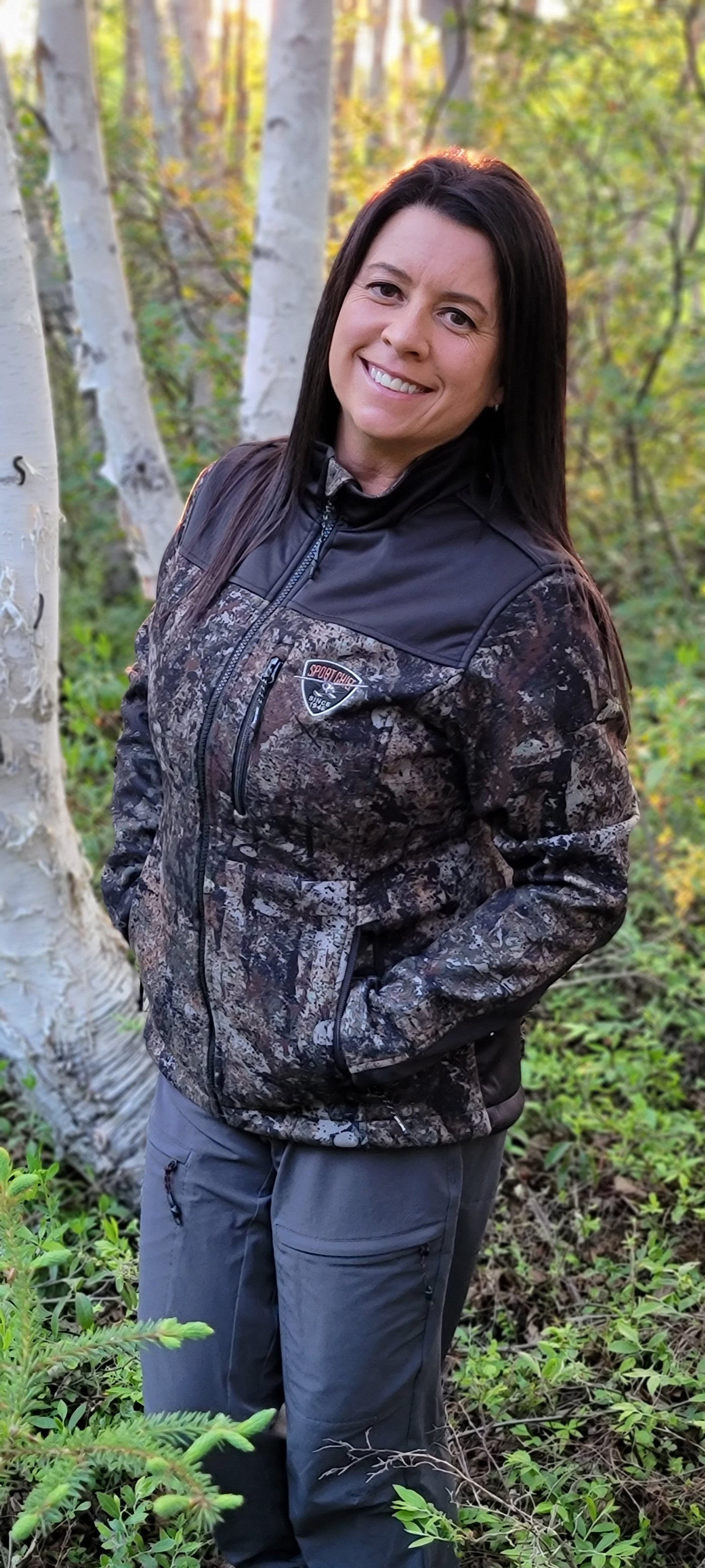 Jacket "Rode-liner" woman camo "The Ripper"