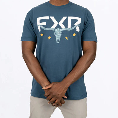 Chandail T-shirt Antler homme - FXR - Bleu