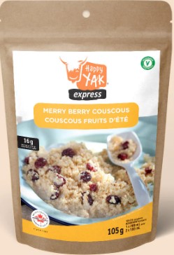 Dehydrated meals - Summer fruit couscous - Happy Yak