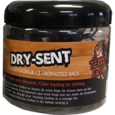 Sachet of concentrated granules of "Dry Sent" odors from Extrêmes C.G.