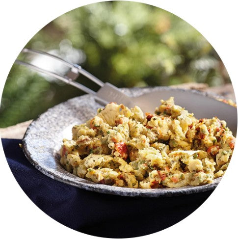 Dehydrated Meals - Spanish Scrambled Eggs - Happy Yak